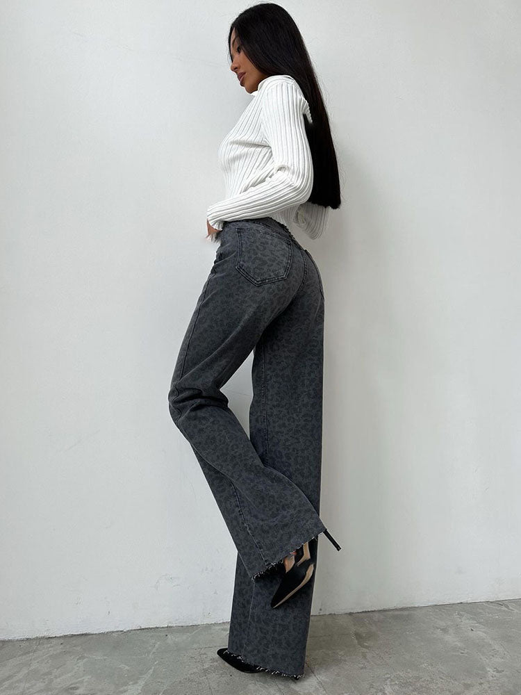 JEANS ANIMAL PRINT