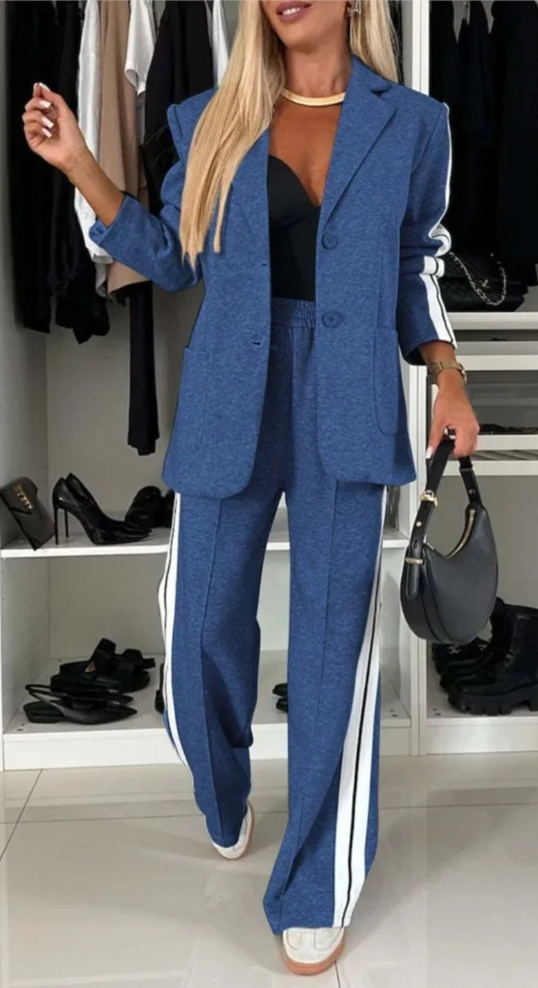 CONJUNTO PANTALON BLAZER RAYA