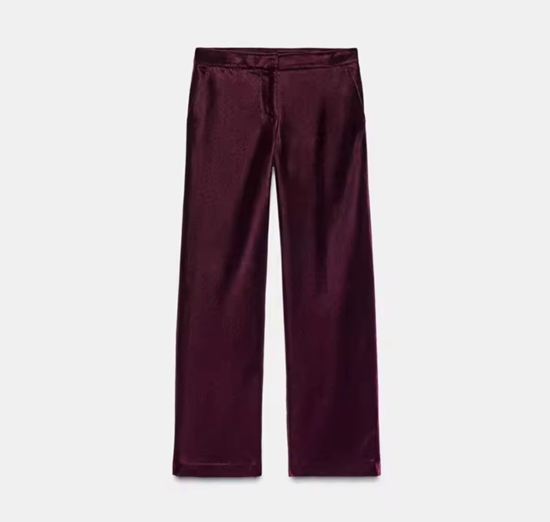 PANTALON RECTO TERCIOPELO