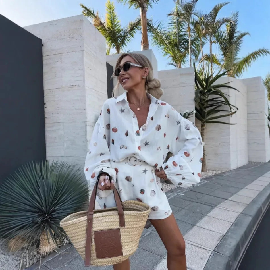 CONJUNTO ESTAMPADO MAR
