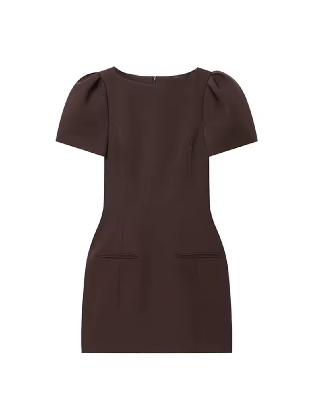 VESTIDO MANGAS ABOMBADAS