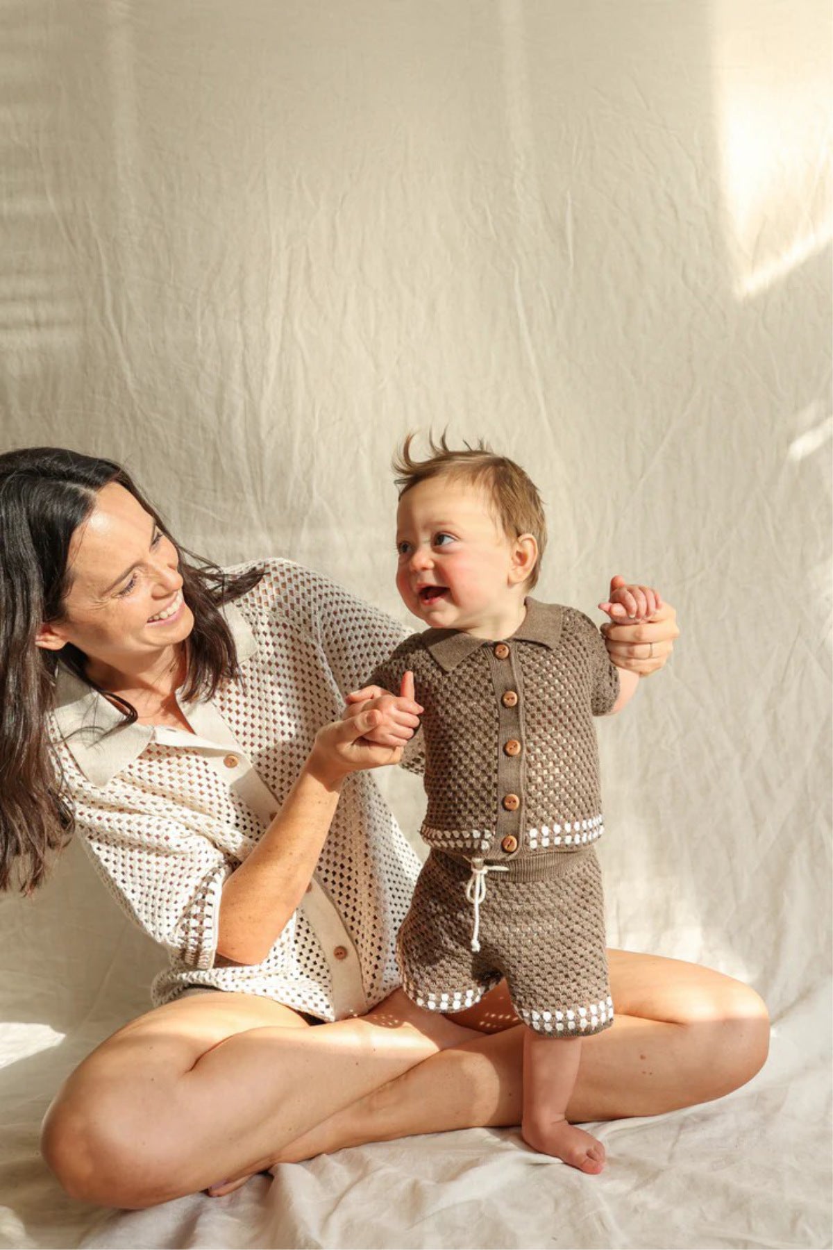 PANTALONES CROCHET MARRON