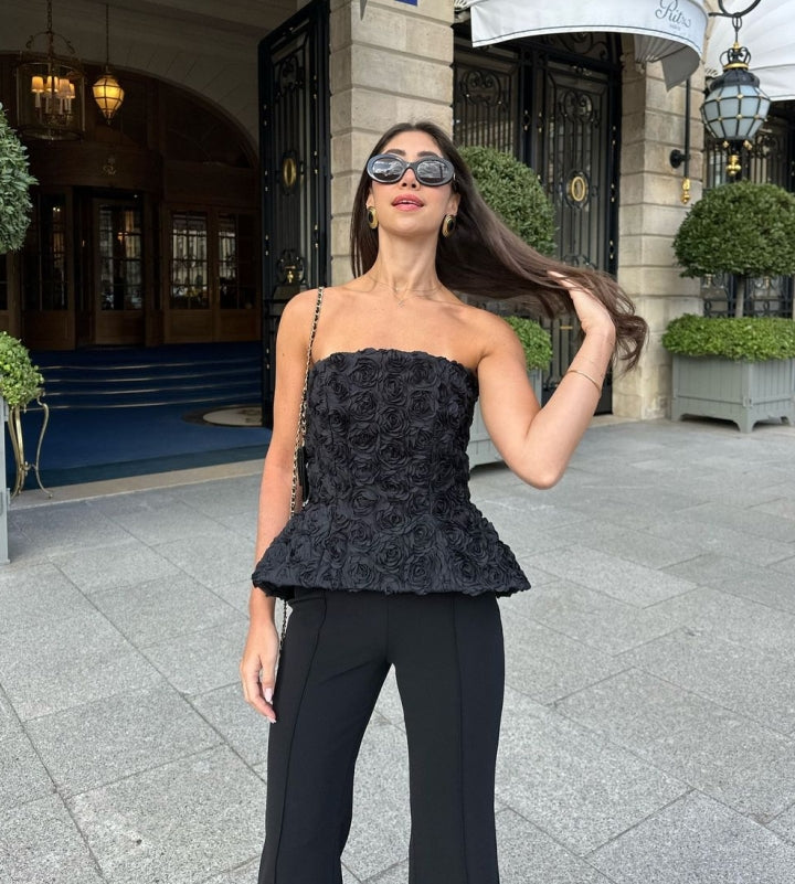 PEPLUM PETALOS