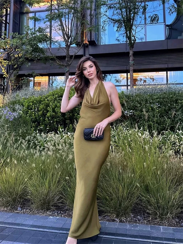 VESTIDO OLIVE ELEGANCE