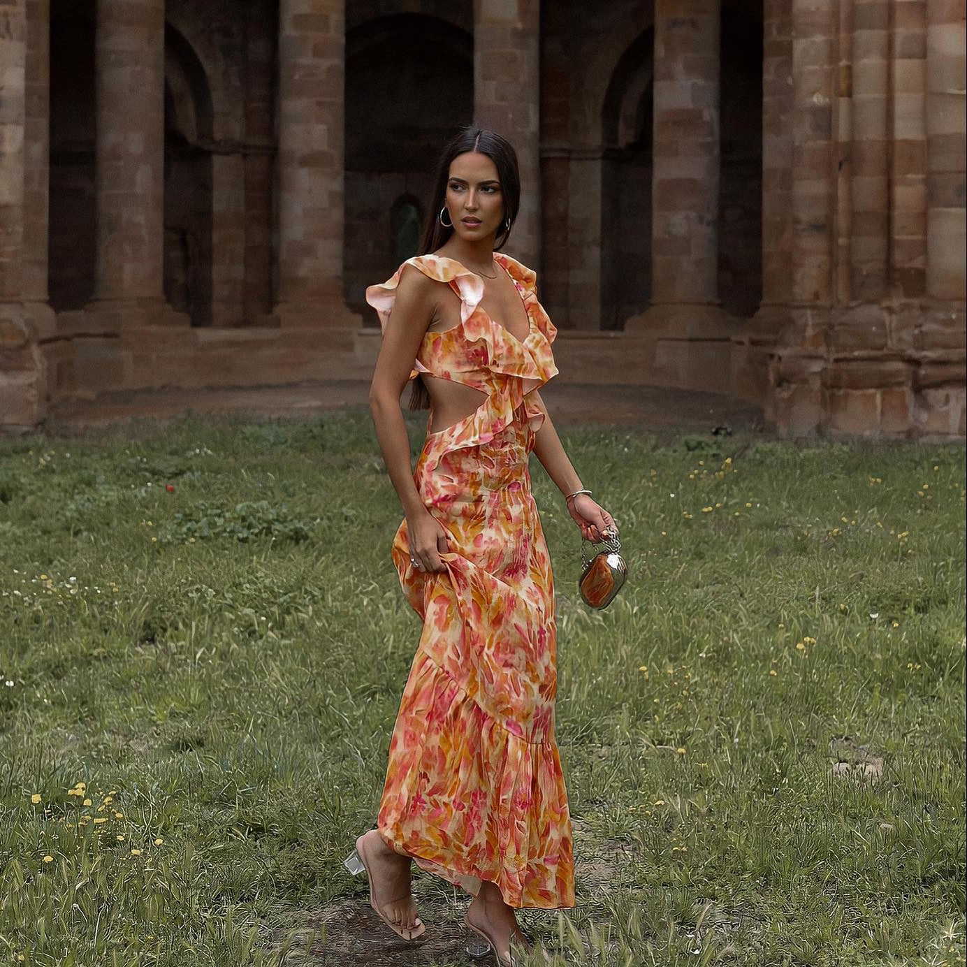 VESTIDO ESTAMPADO DE FLORES