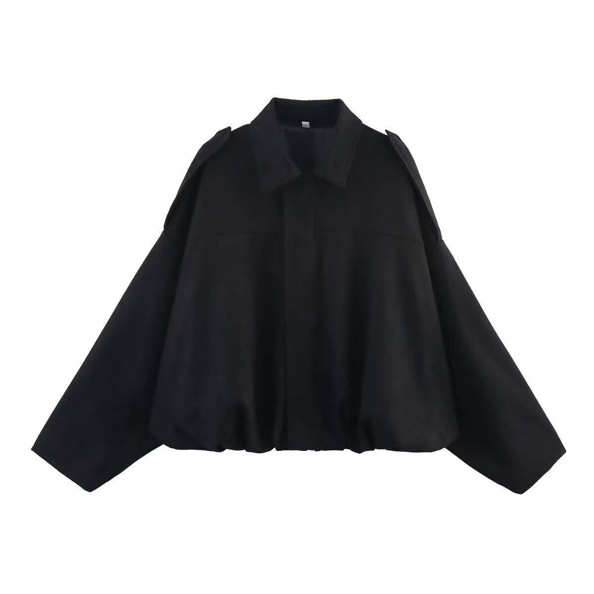 BOMBER SUELTA CON CUELLO