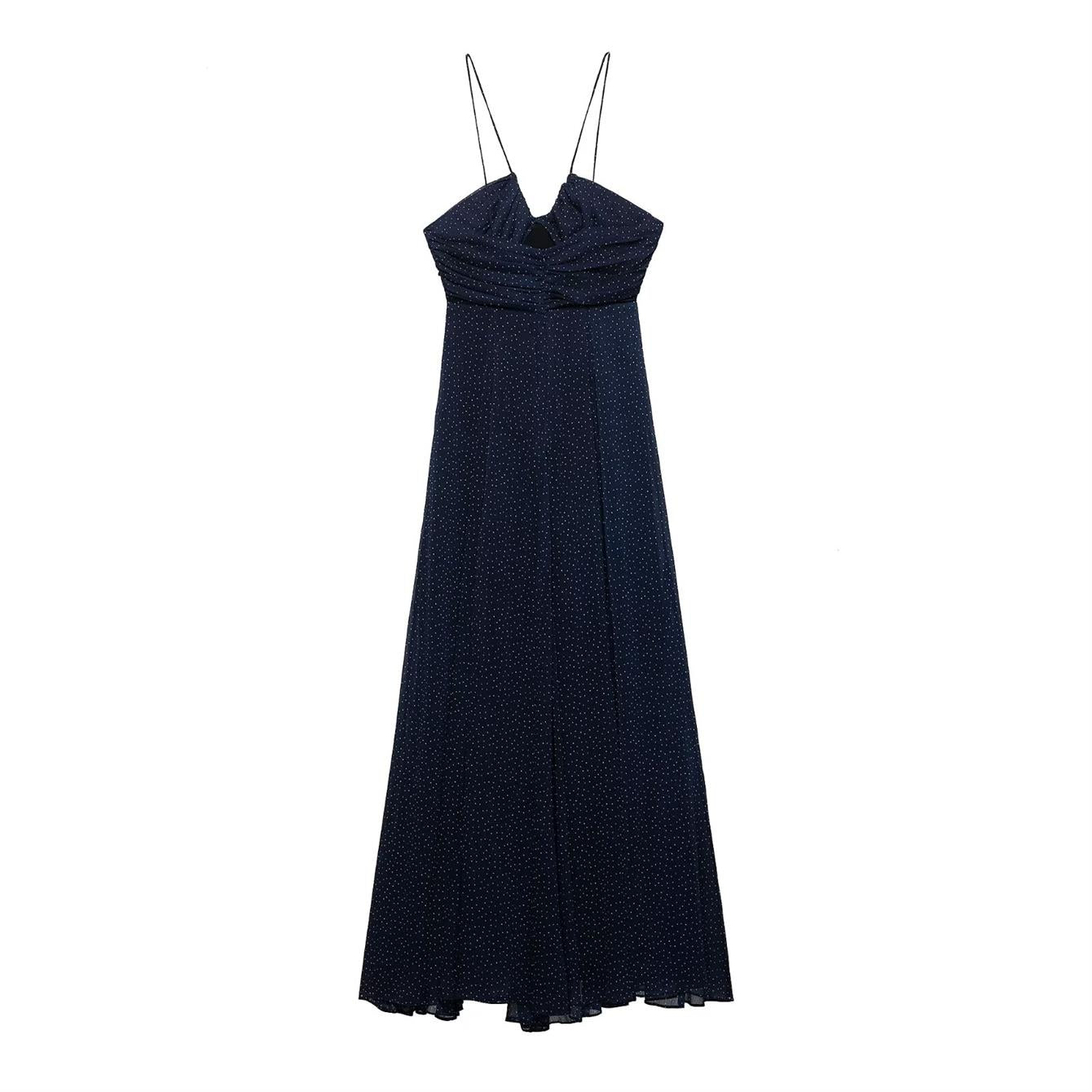 VESTIDO LUNARES MIDI