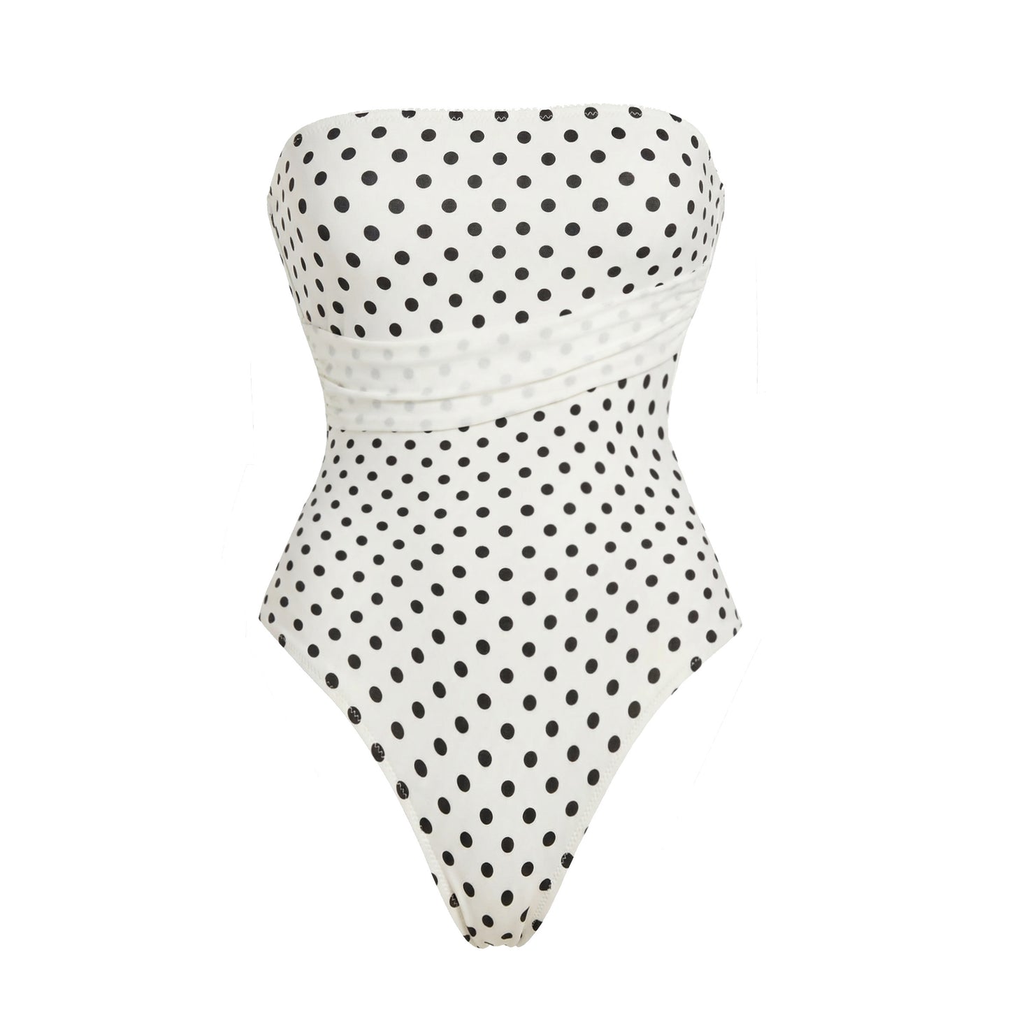 BAÑADOR BLANCO LUNARES