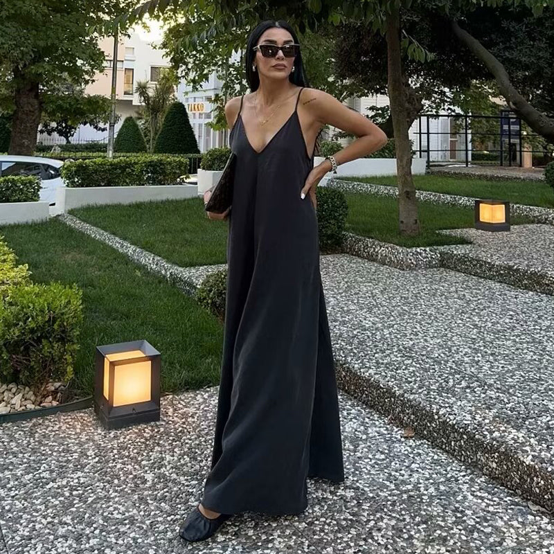 VESTIDO BÁSICO LARGO