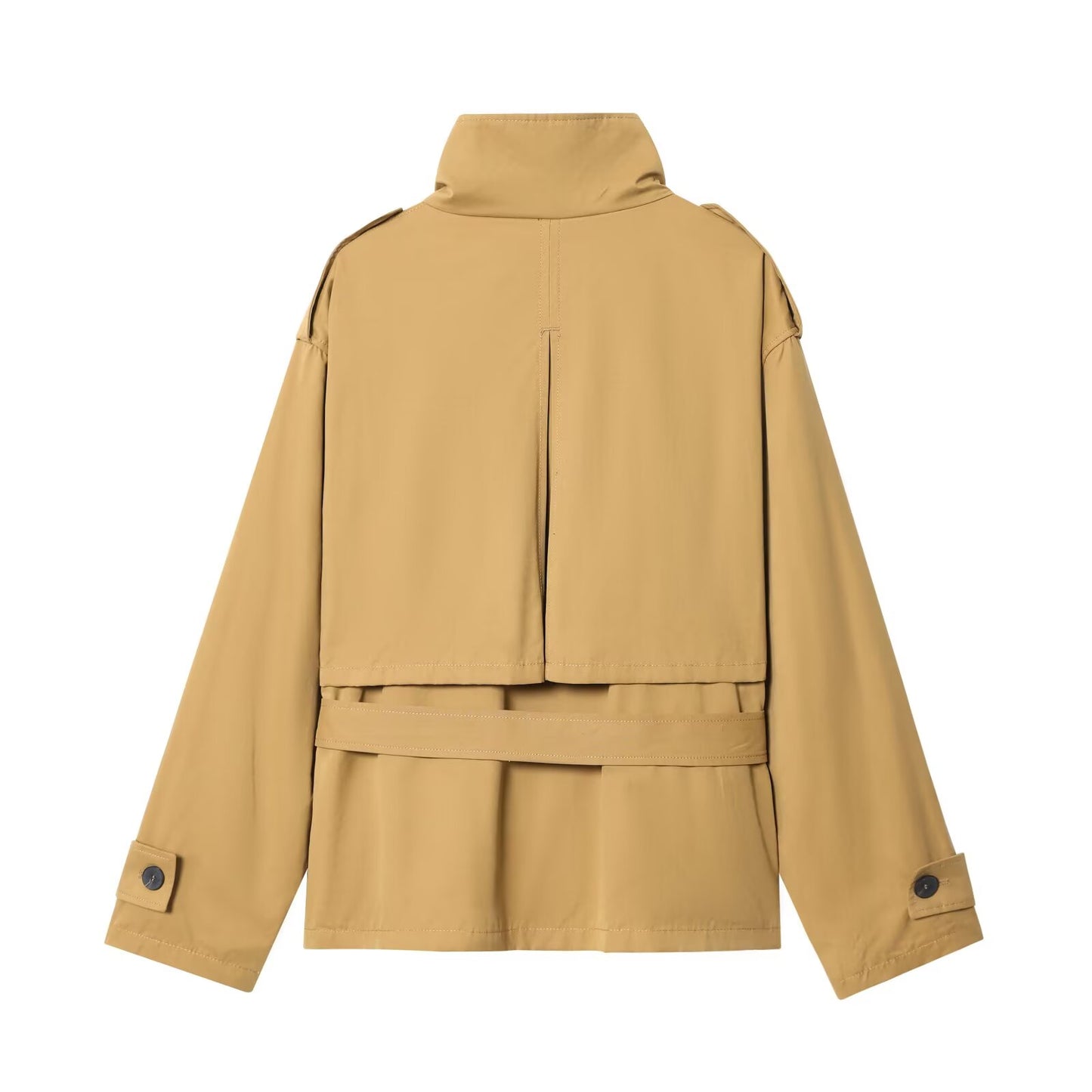 CHAQUETA TRENCH CORTA