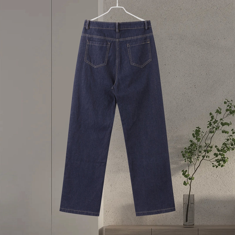 CONJUNTO DENIM BOTONES DORADOS