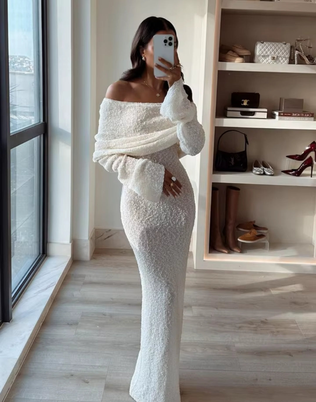 VESTIDO DE PUNTO SUELTO
