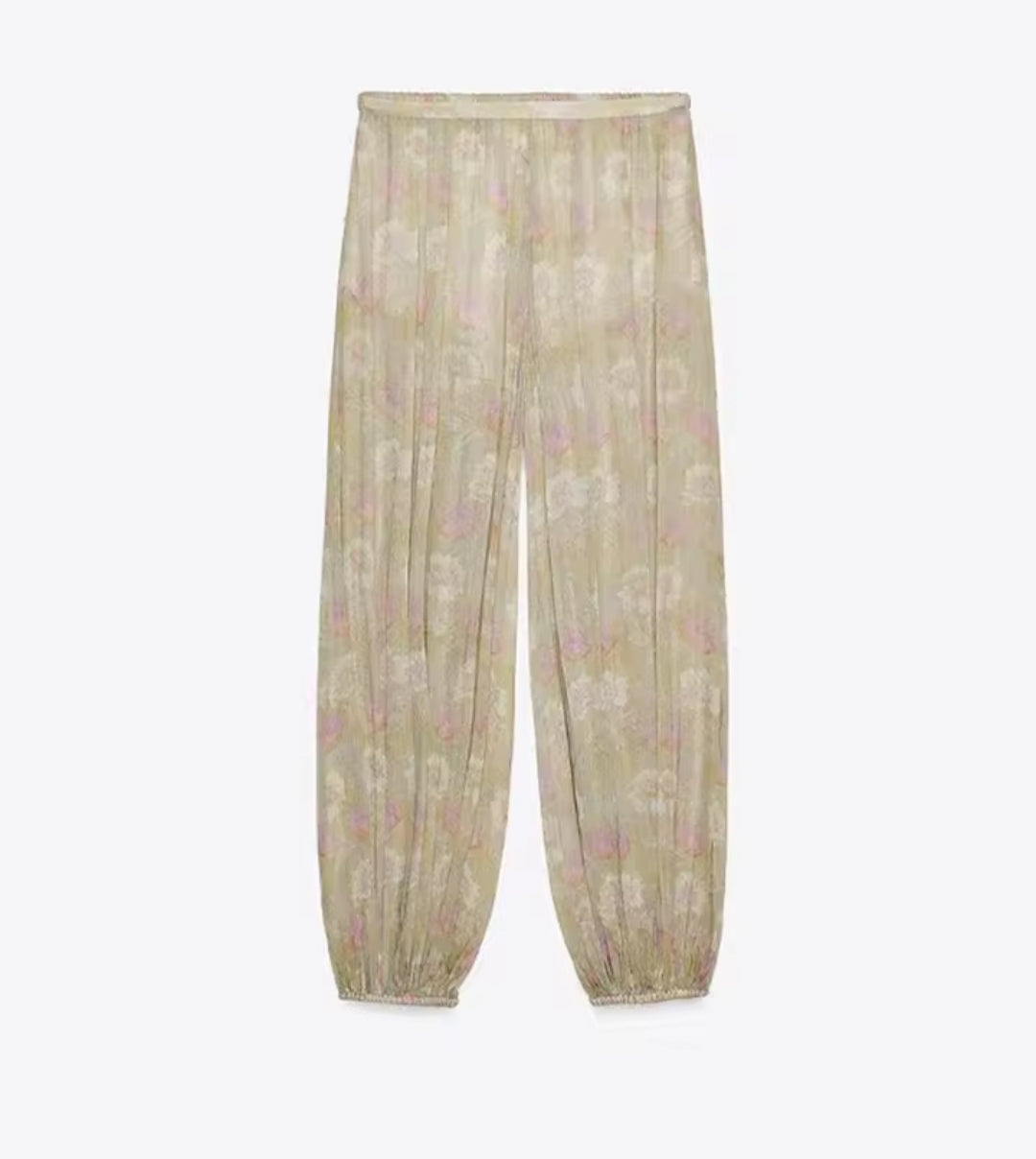PANTALÓN BOMBACHO ESTAMPADO