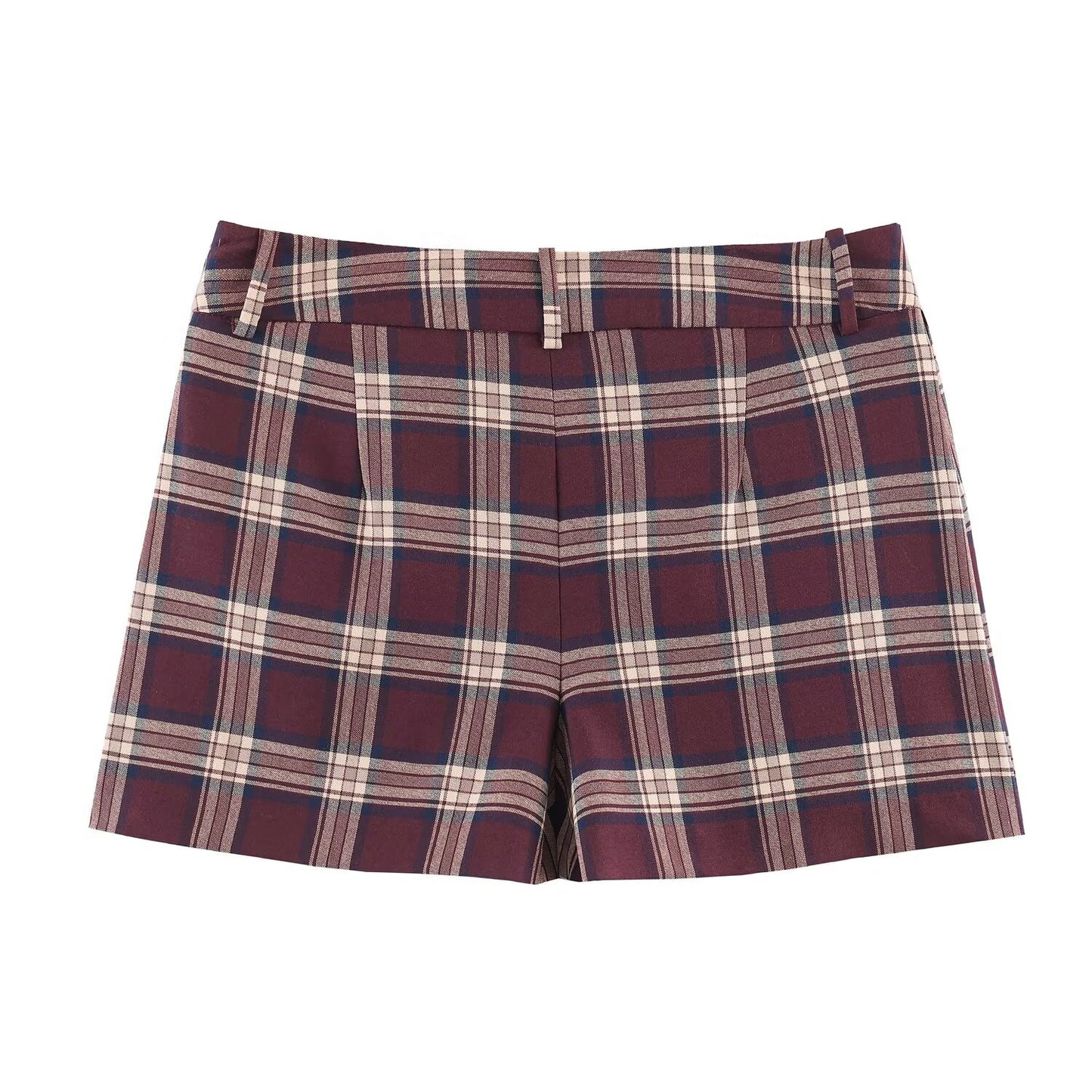 FALDA PANTALÓN ESTAMPADO CUADROS