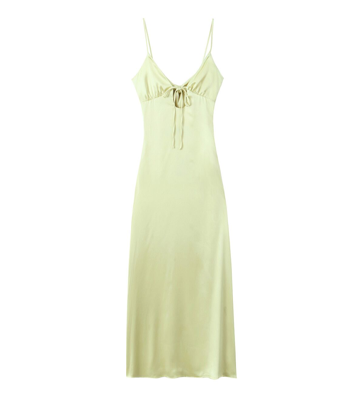 VESTIDO SATINADO LAZADA