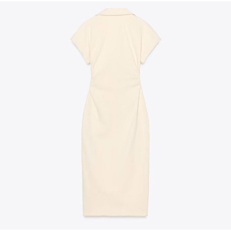 VESTIDO VAQUERO MIDI BOTONES