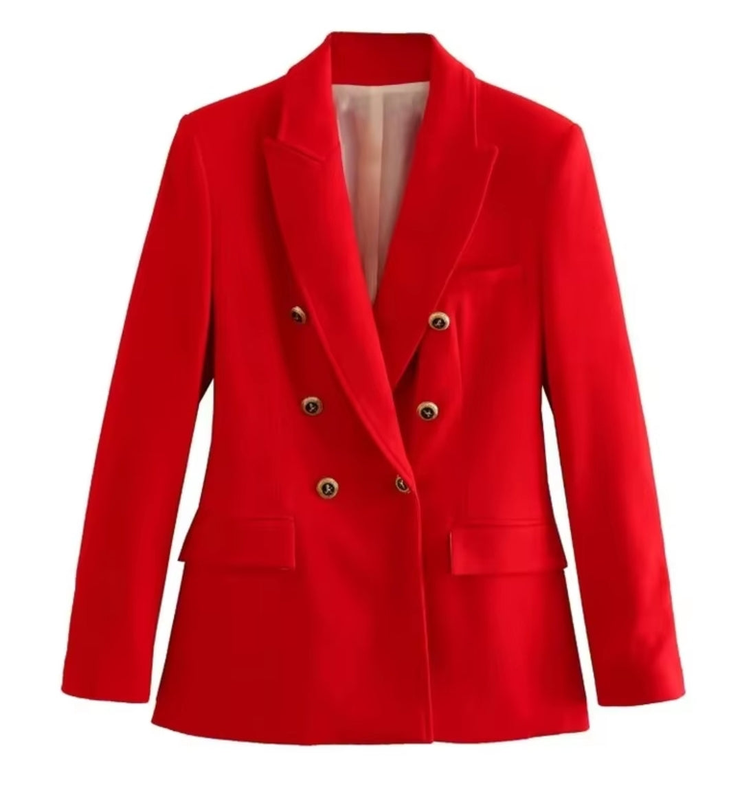 BLAZER DOBLE BOTÓN VARIOS COLORES