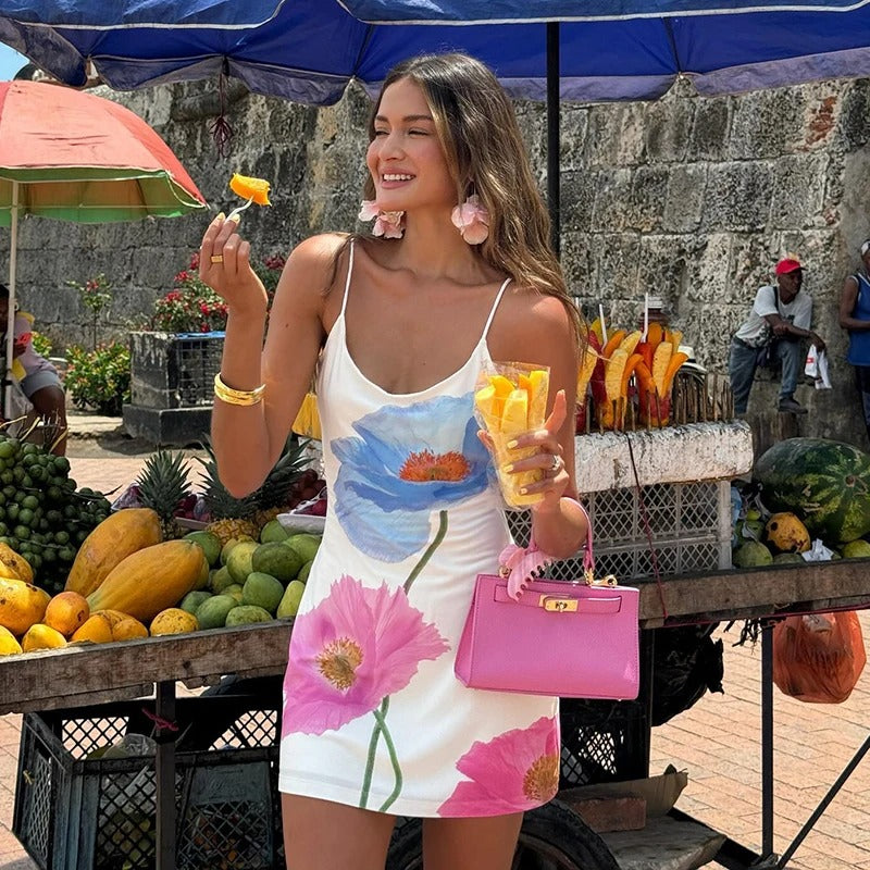 VESTIDO ESTAMPADO FLORES