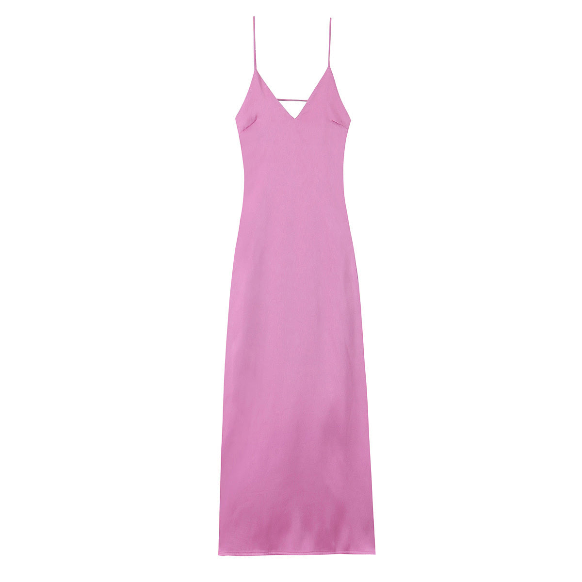 VESTIDO SATÉN ESPALDA ABIERTA