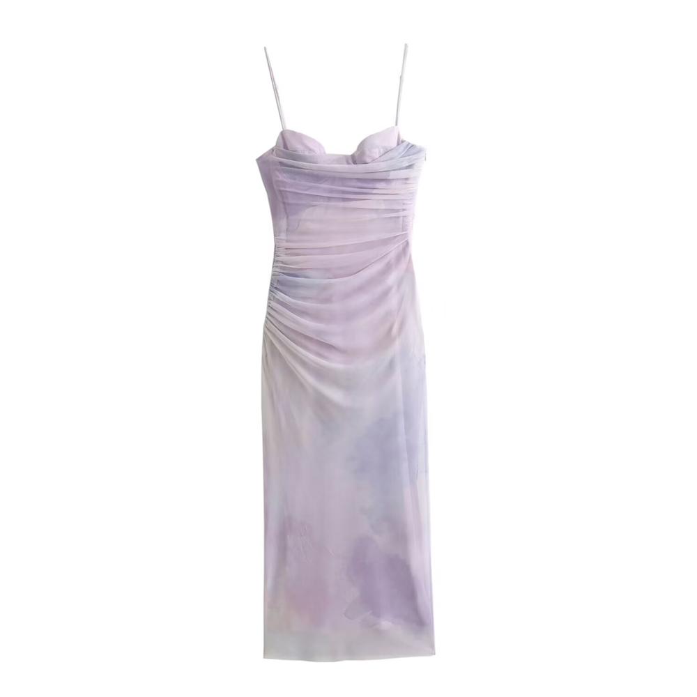 VESTIDO LARGO TUL