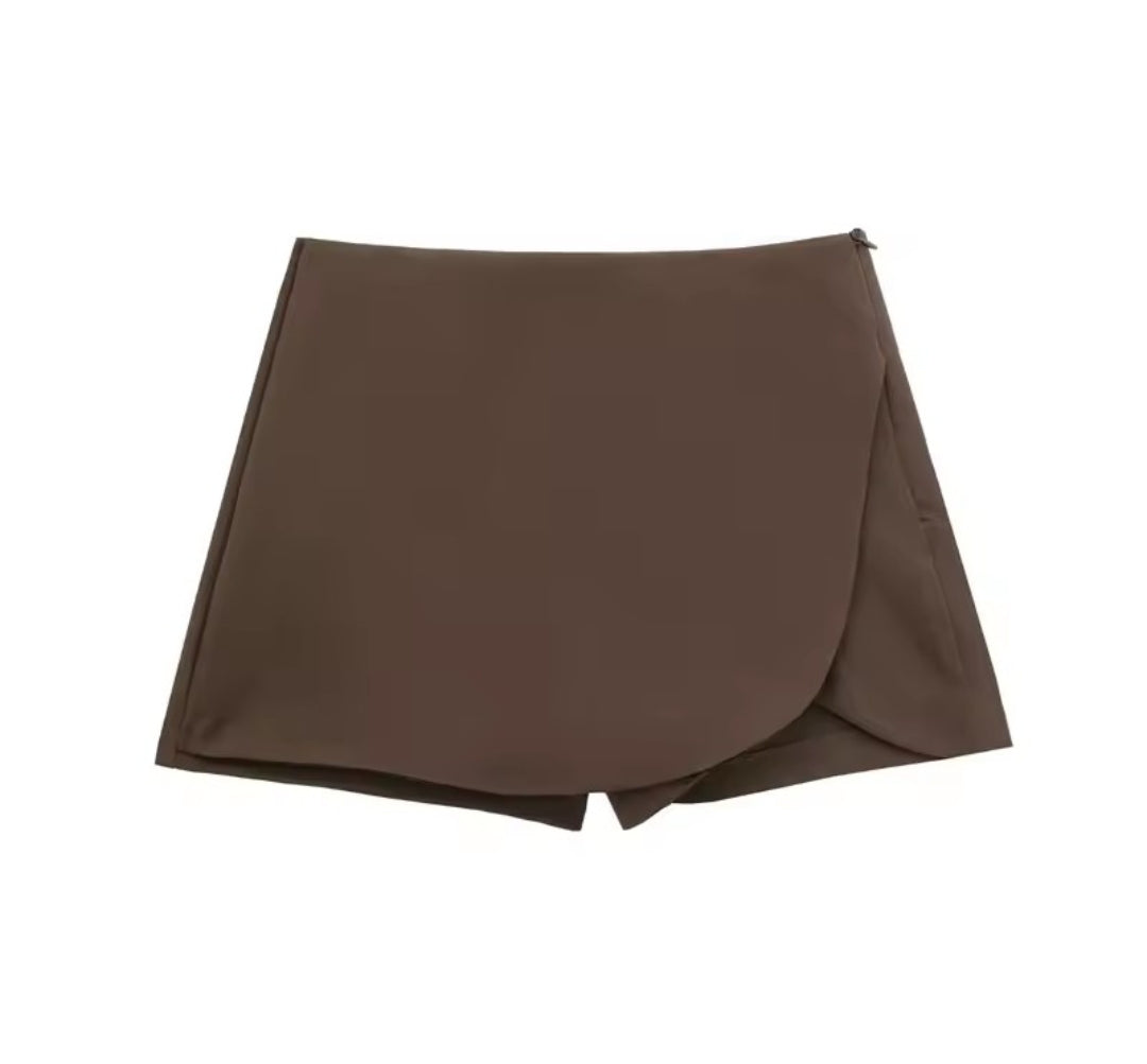 FALDA PANTALÓN ASIMÉTRICA