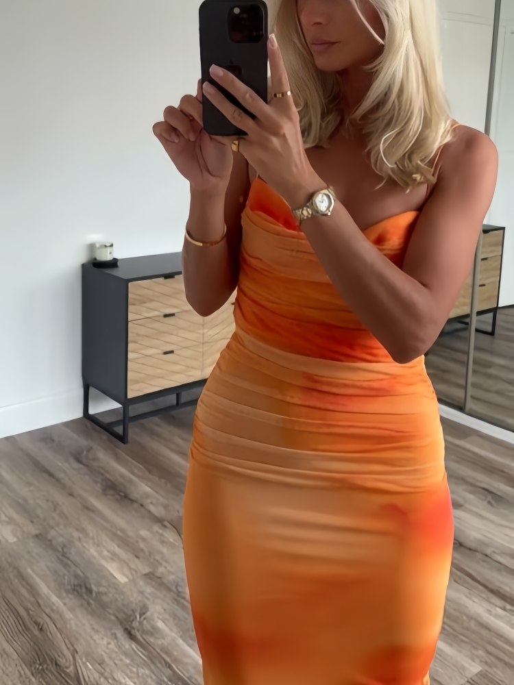VESTIDO LARGO TUL