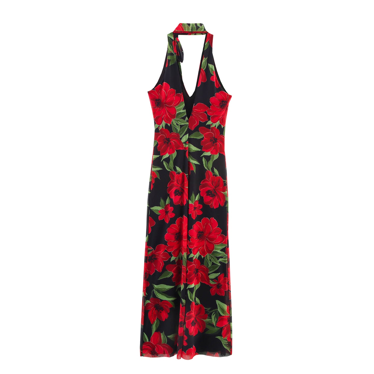 VESTIDO TUL ESTAMPADO FLOR