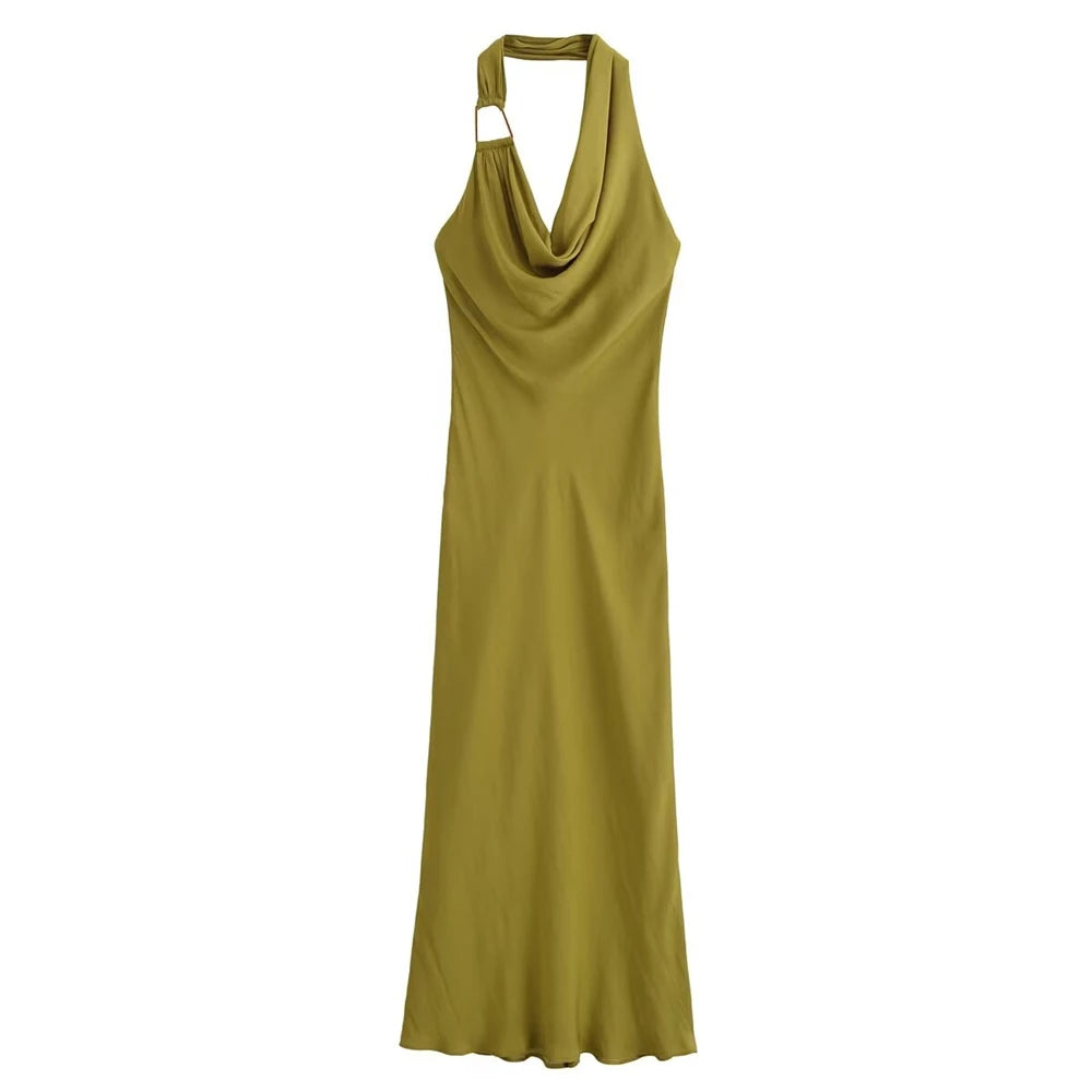 VESTIDO OLIVE ELEGANCE