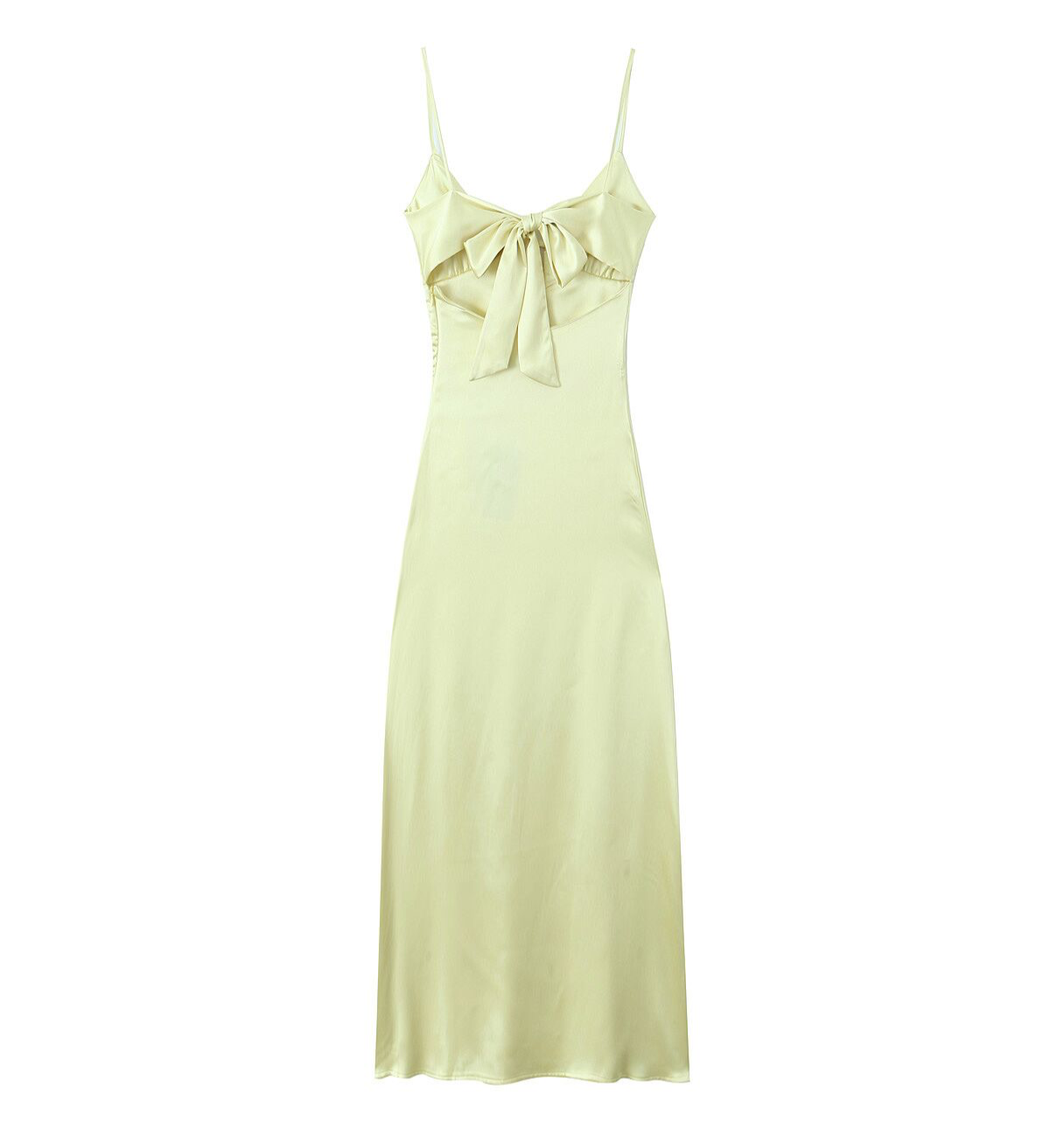 VESTIDO SATINADO LAZADA
