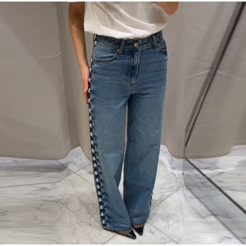 JEANS TACHUELAS