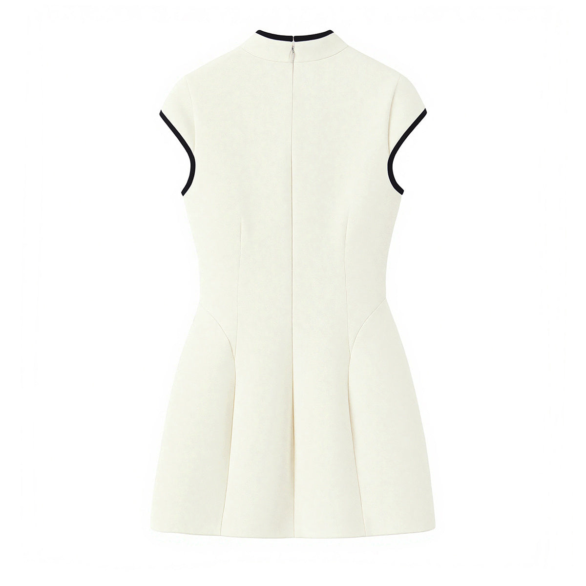 VESTIDO MINI CONTRASTE
