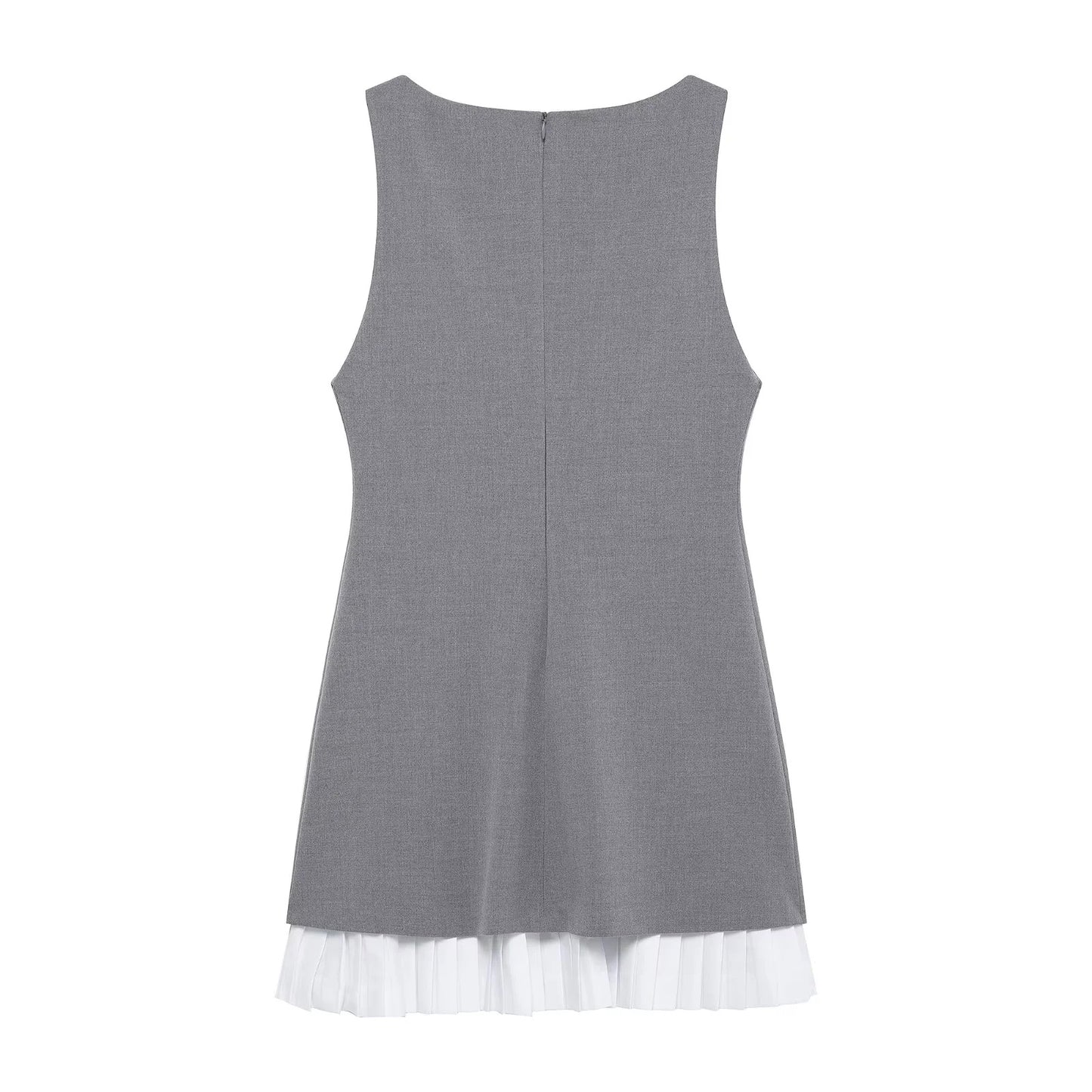 VESTIDO DETALLE POPELIN