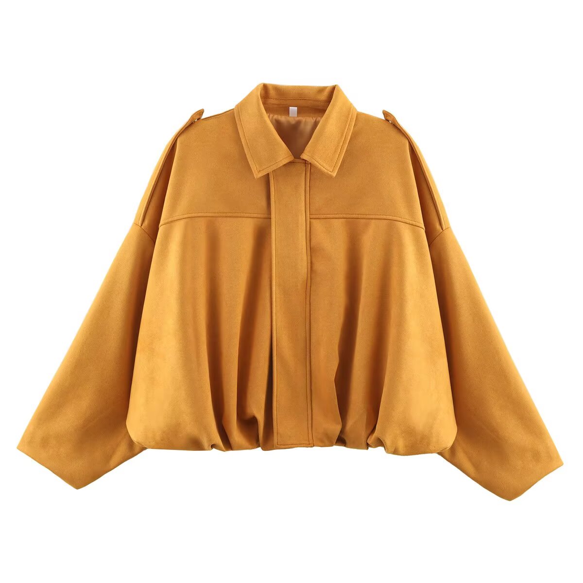 BOMBER SUELTA CON CUELLO