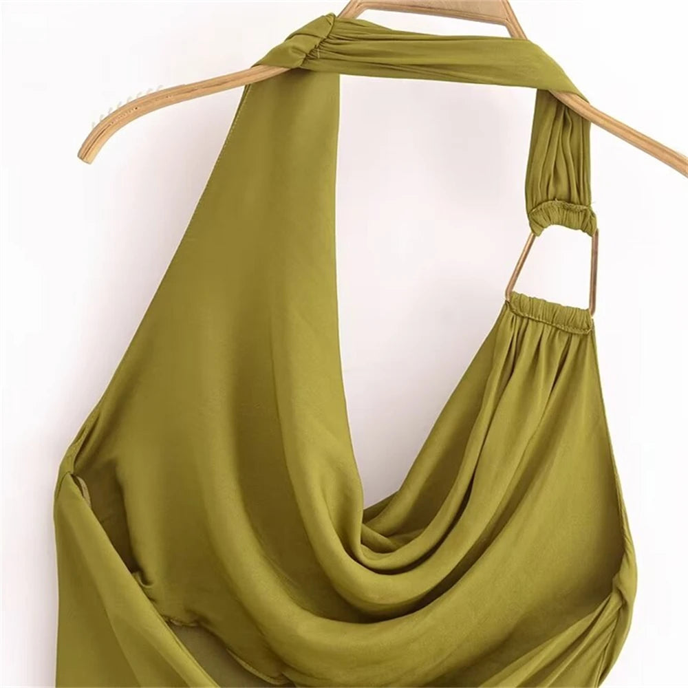 VESTIDO OLIVE ELEGANCE