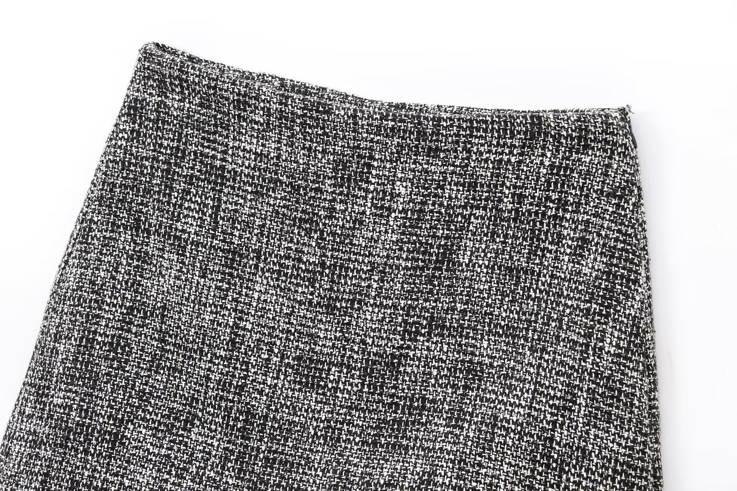 FALDA PANTALÓN TWEED GRIS