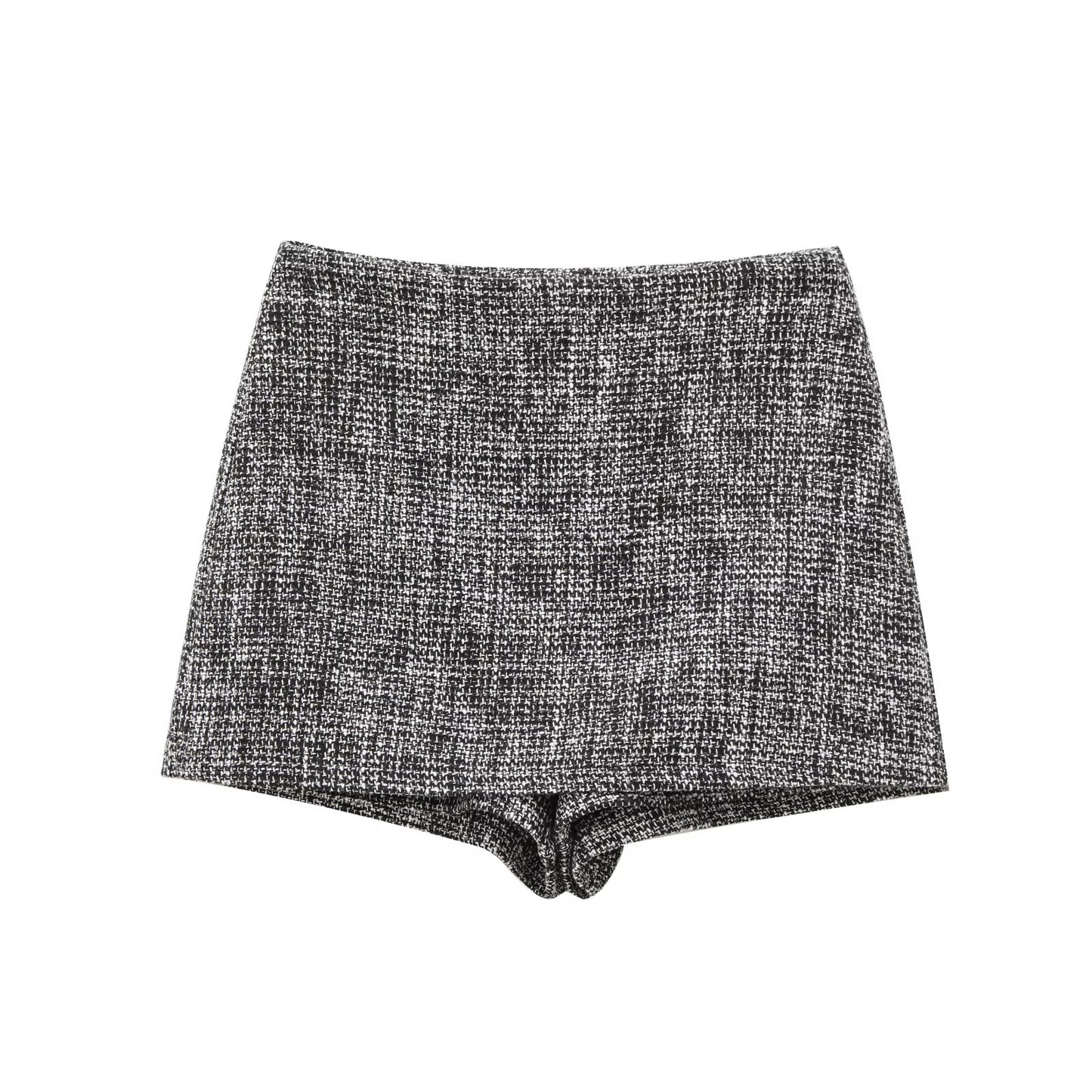 FALDA PANTALÓN TWEED GRIS