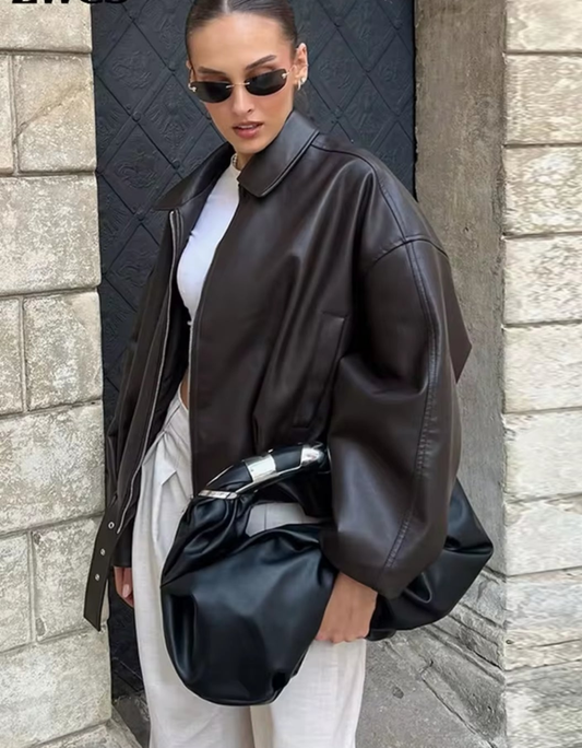 BOMBER EFECTO PIEL