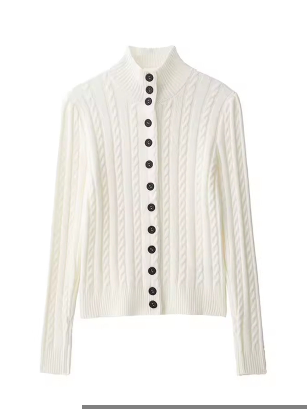CHAQUETA PUNTO CON BOTONES