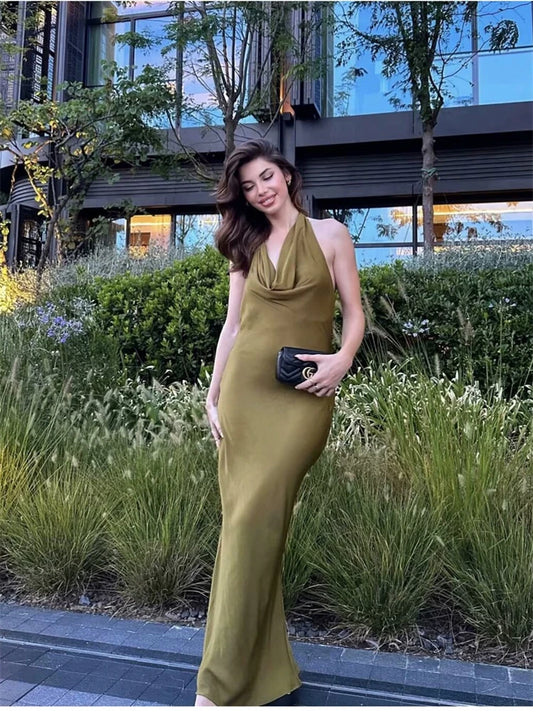 VESTIDO OLIVE ELEGANCE