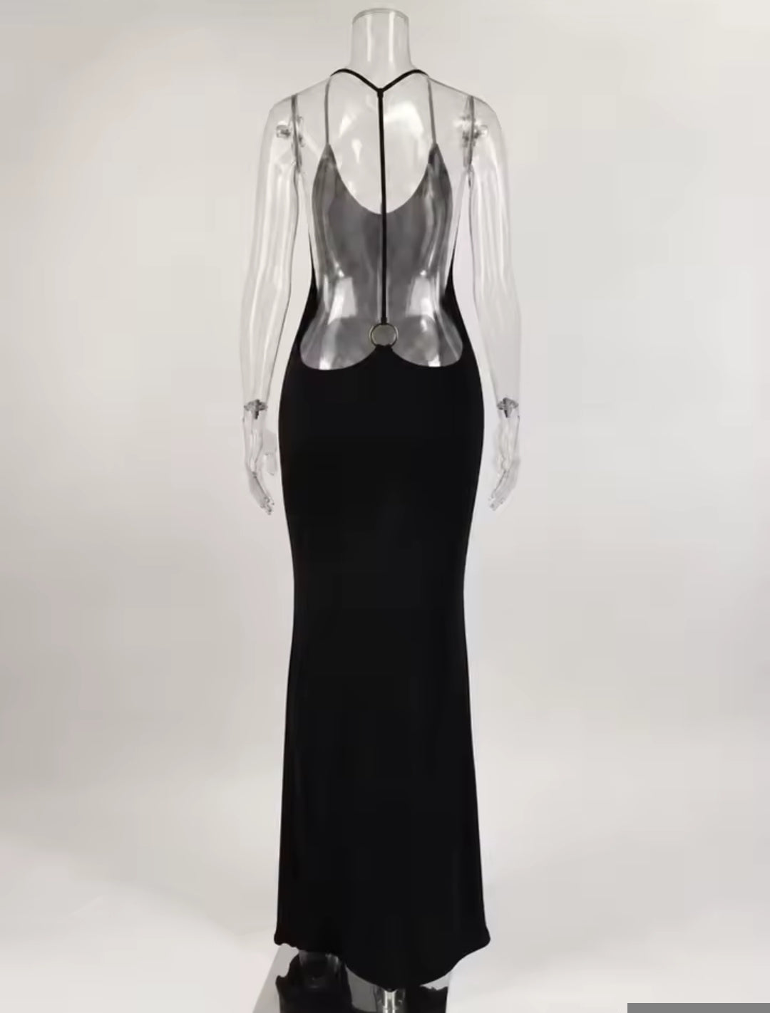 VESTIDO ARO ESPALDA DESCUBIERTA