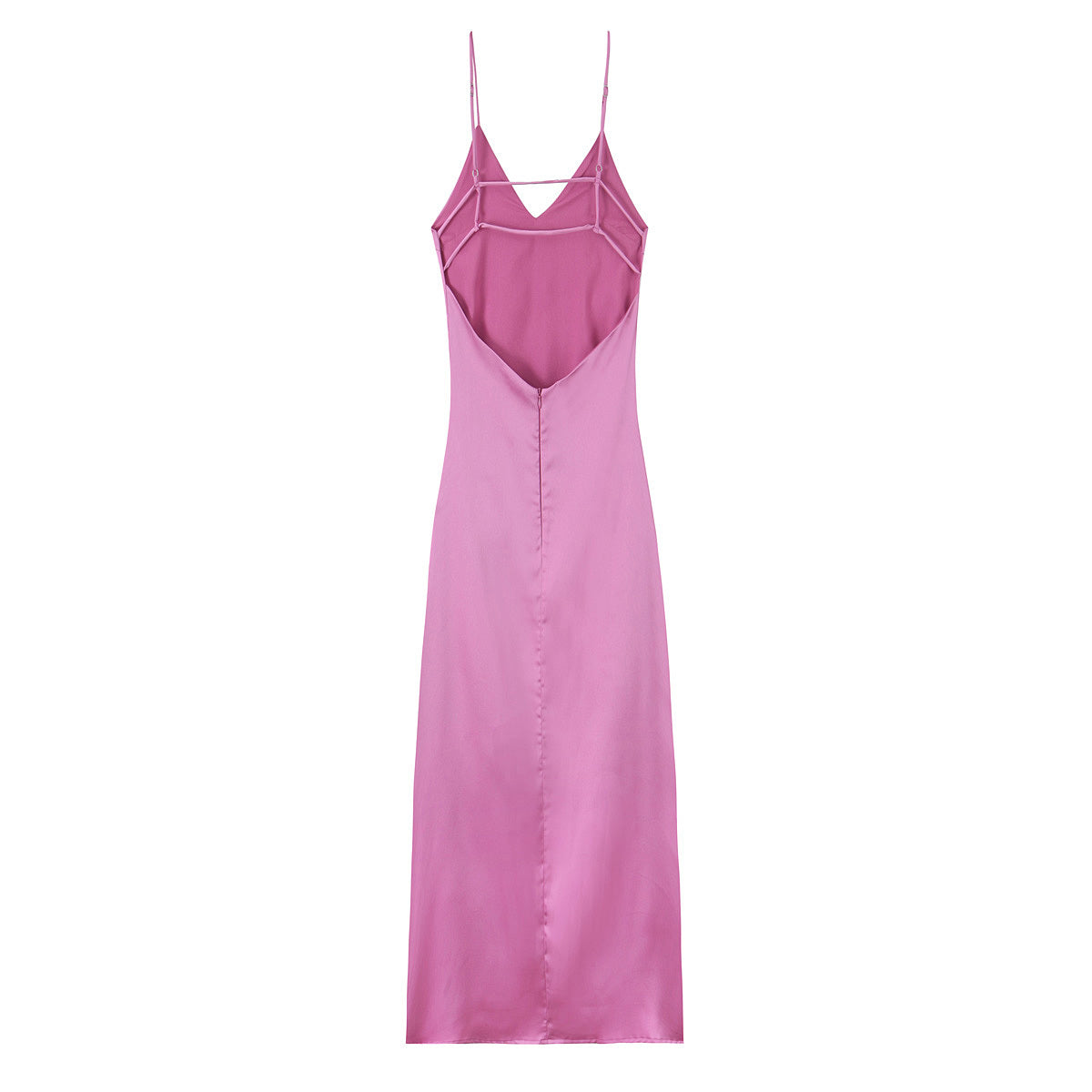 VESTIDO SATÉN ESPALDA ABIERTA
