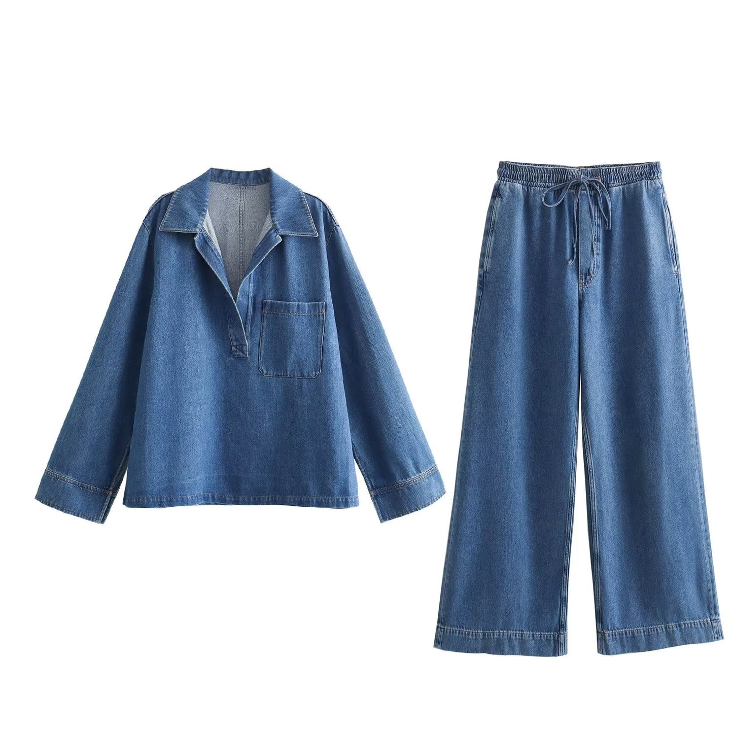 CONJUNTO DENIM 2 COLORES