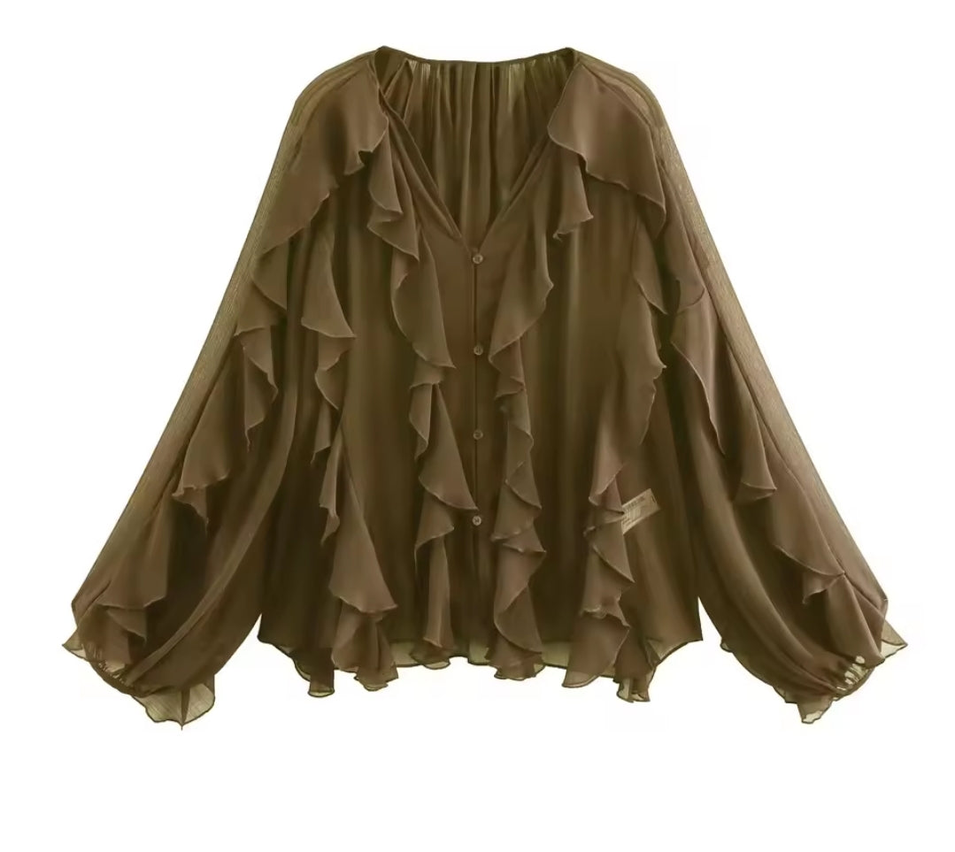 BLUSA VOLANTES