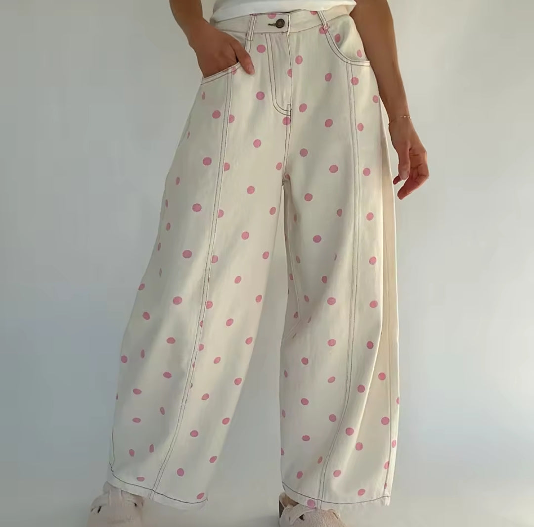 VAQUEROS TOPO ROSA