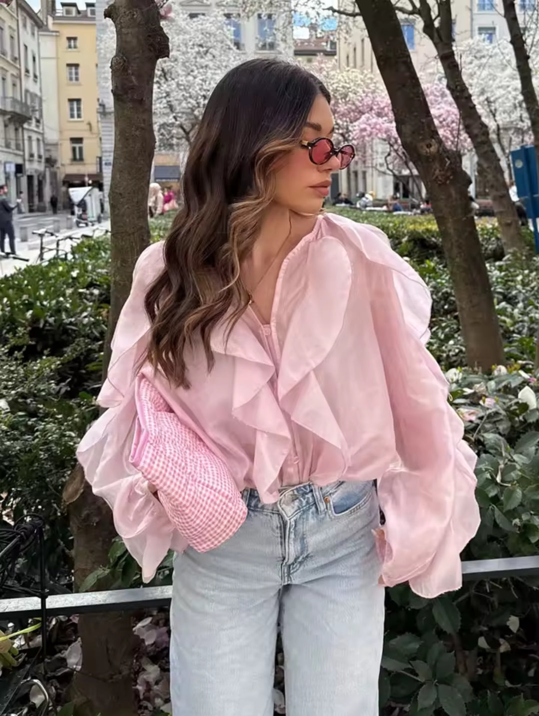 BLUSA VOLANTES