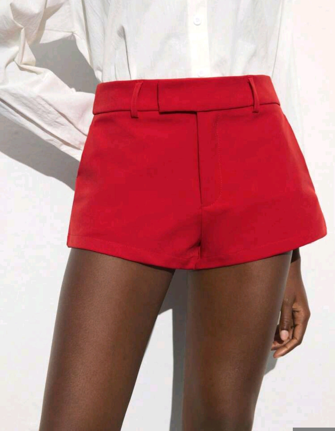 SHORTS PINZA ROJO