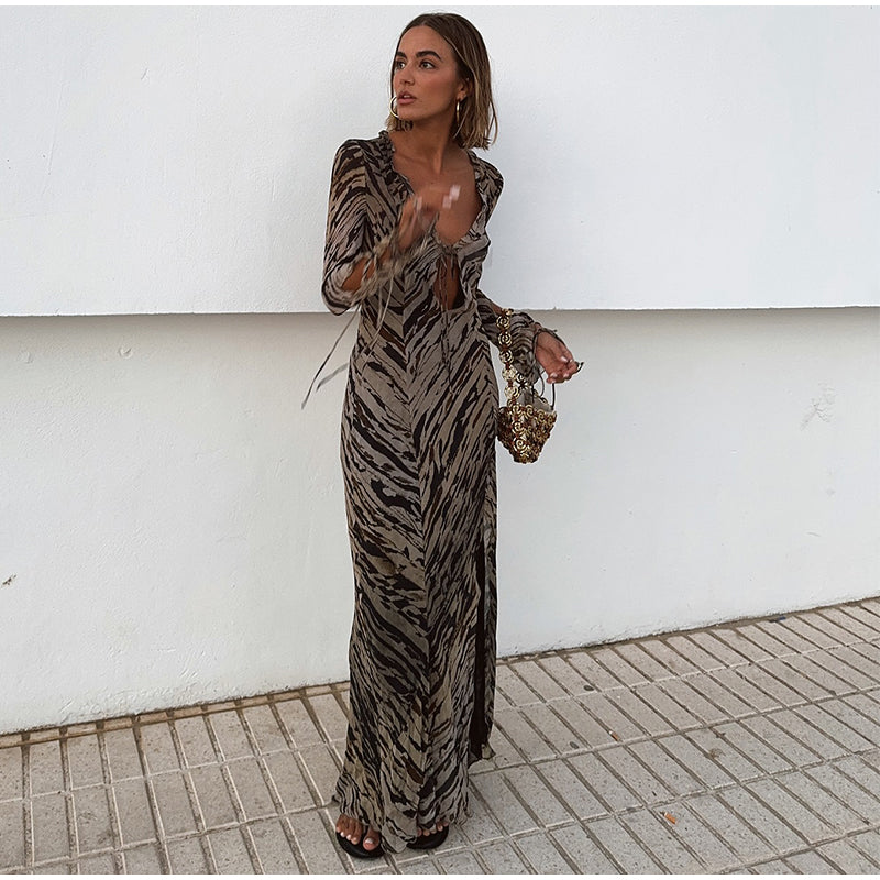 VESTIDO ANIMAL PRINT