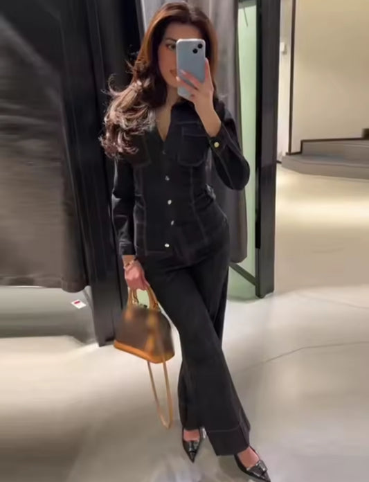 PANTALÓN VAQUERO OSCURO