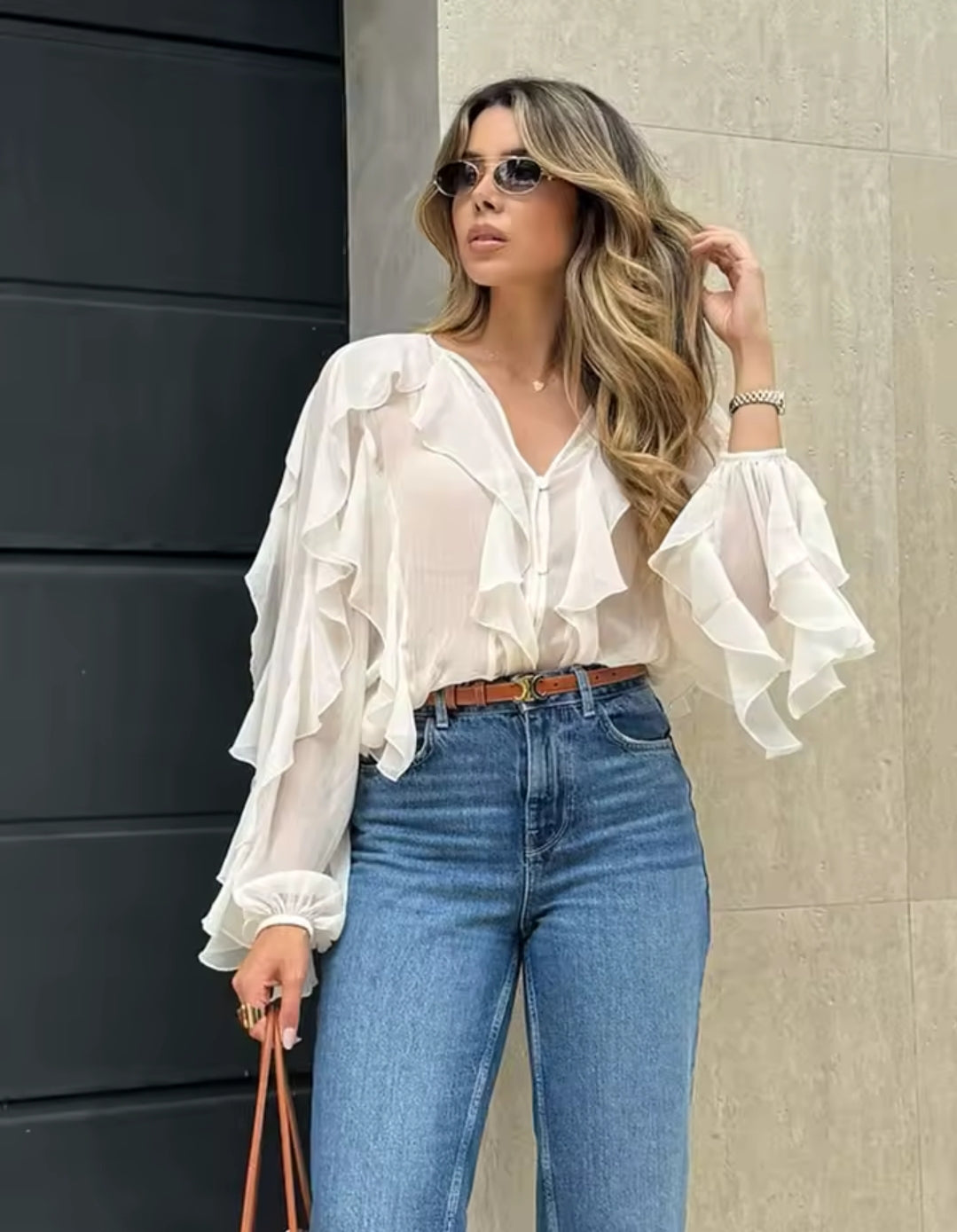 BLUSA VOLANTES