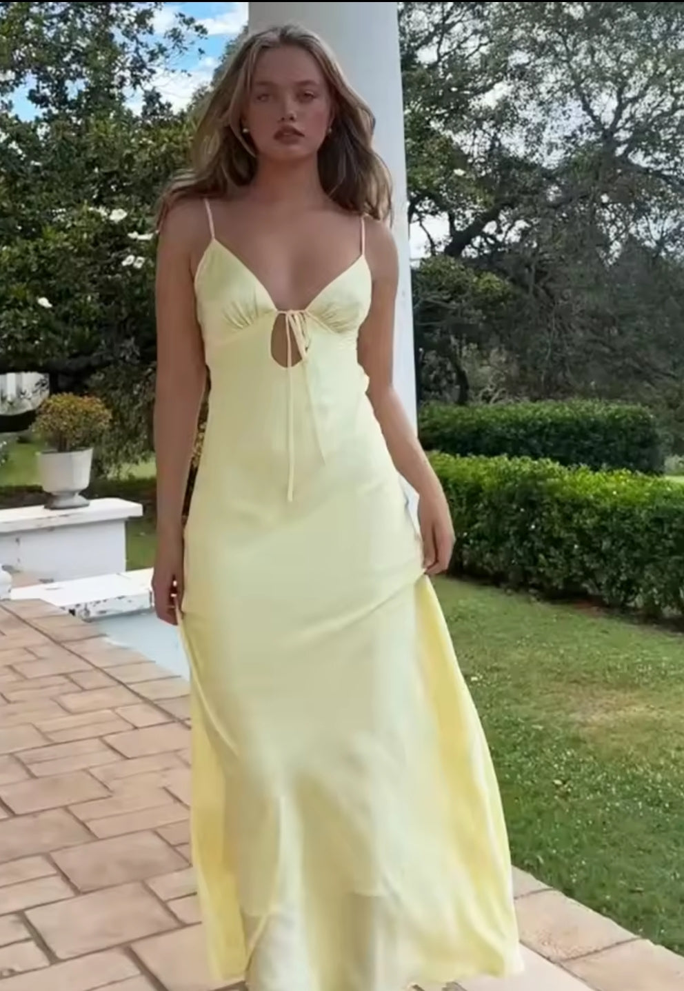 VESTIDO SATINADO LAZADA